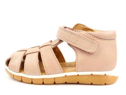 Buy Bisgaard Sandal Nude With Velcro At MilkyWalk